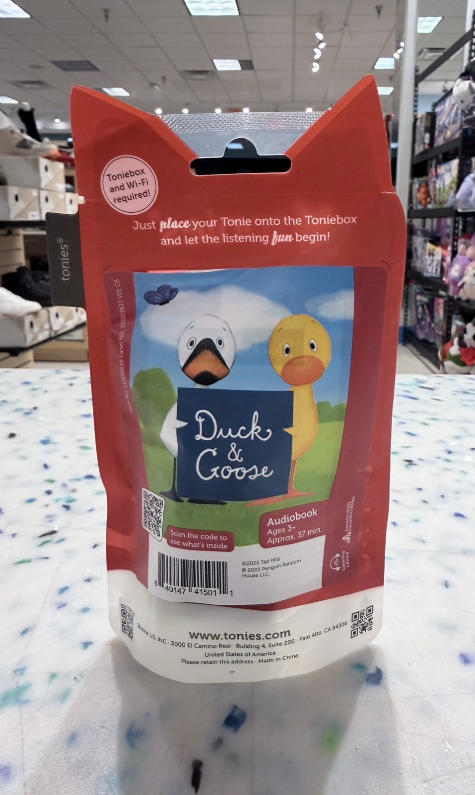 NEW Tonies Duck and Goose Audio Character – Ready For Fun!