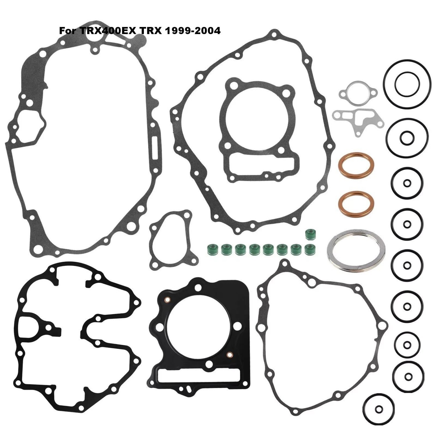 New Complete Gasket Kit Top & Bottom End Set for Honda 400EX TRX400EX 99-04