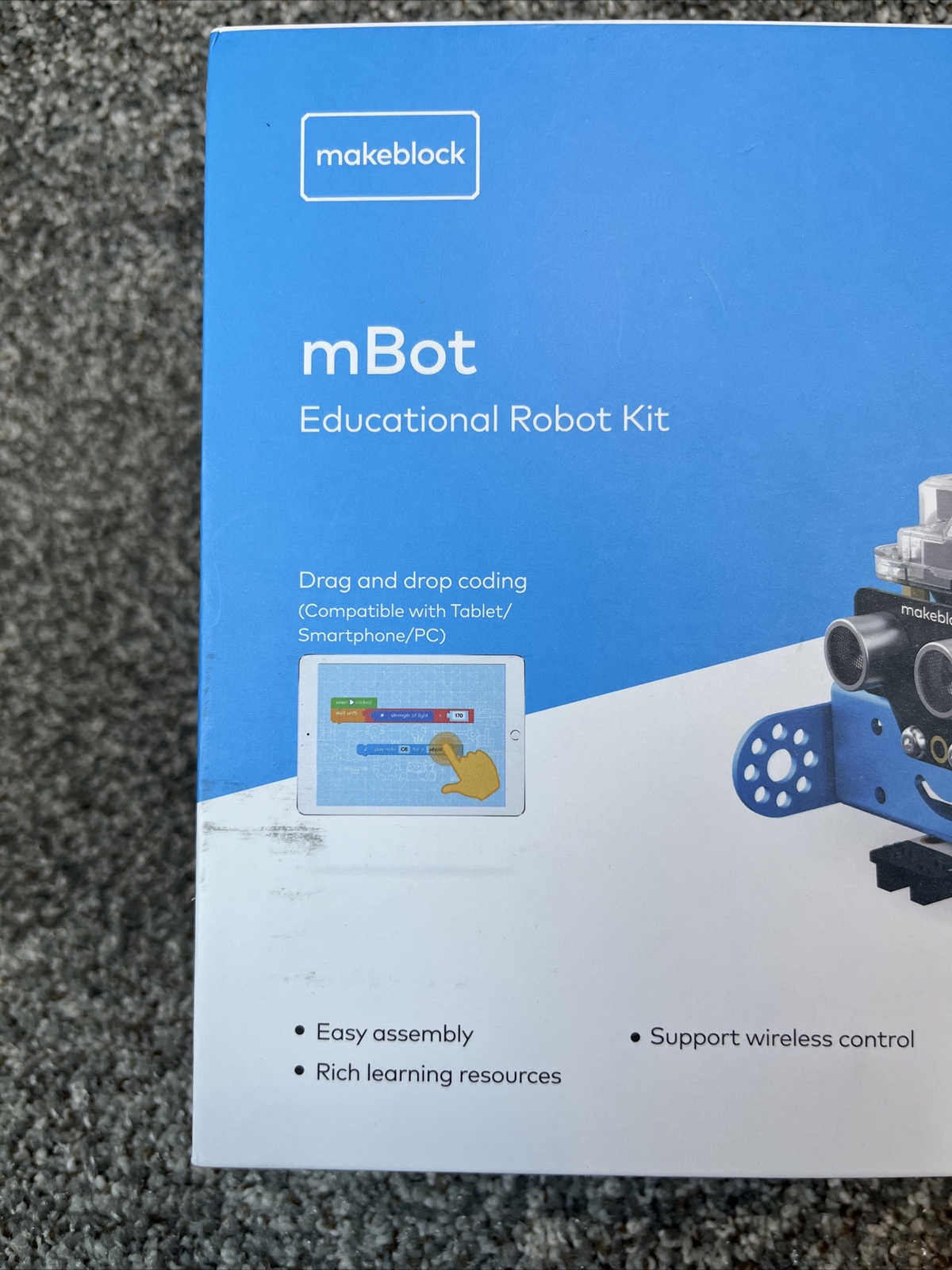 Makeblock mBot V1.2 Bluetooth 9languages Educational Robot Kit P1050017 Blue