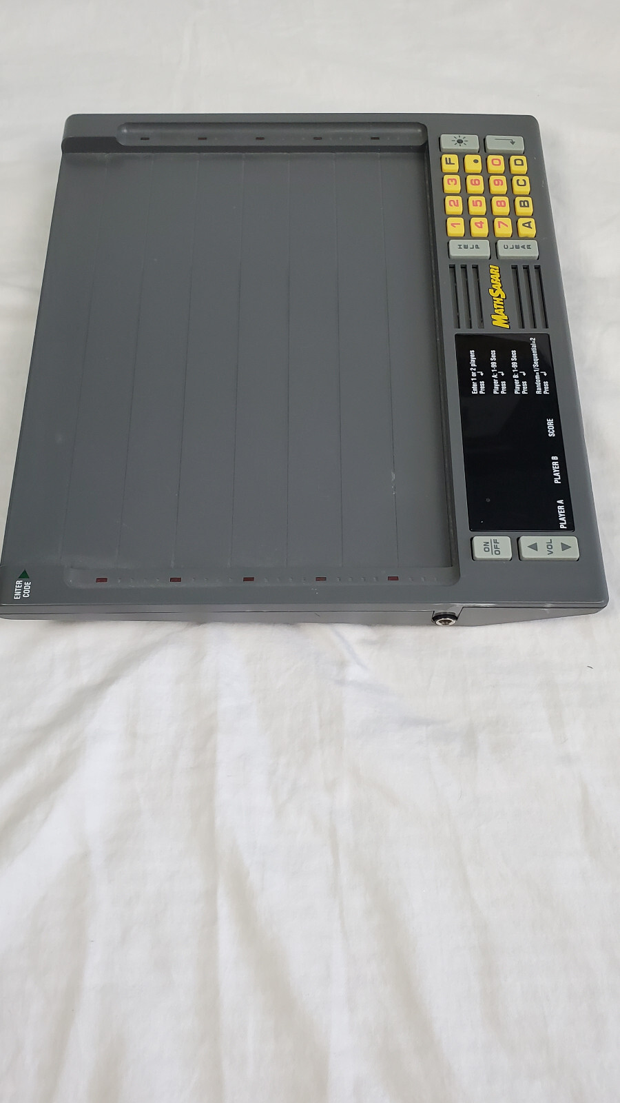 Math Safari Educational Insights Model EI-8400U Learning System w/Cards VINTAGE