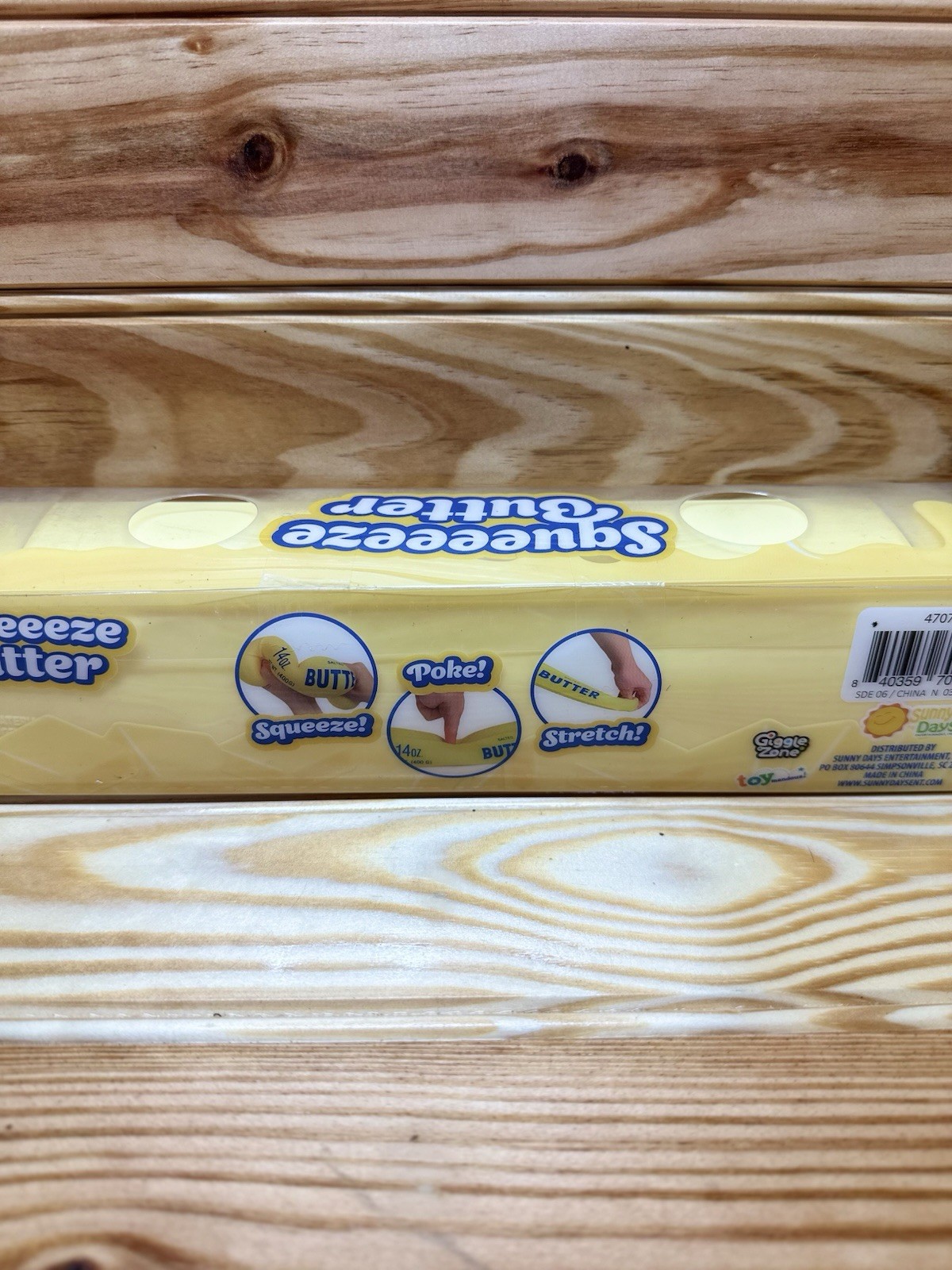 Squeezy Butter Squishy Toy Slime Stress Relief Fidget Sensory Toy 14 oz