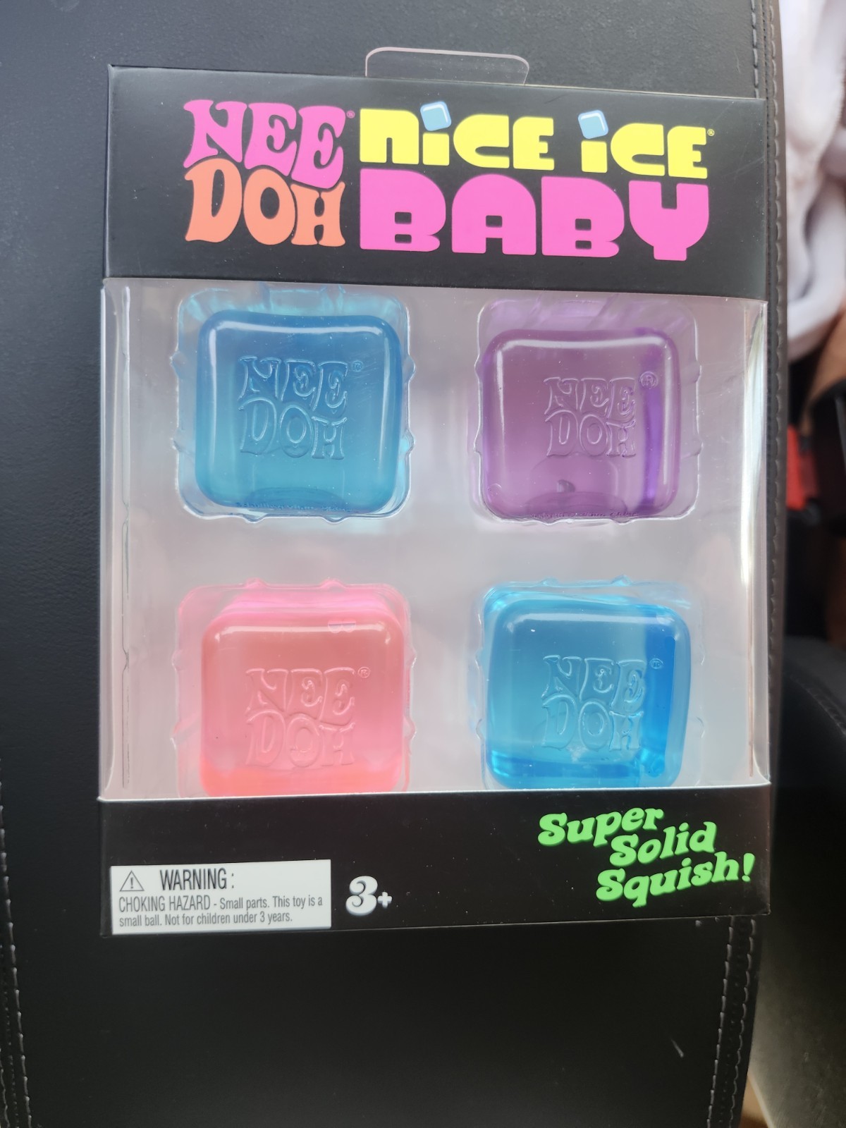 NeeDoh Nice Ice Baby 4 pack, Set of Four Nee Doh Mini Nice Cube New In Box