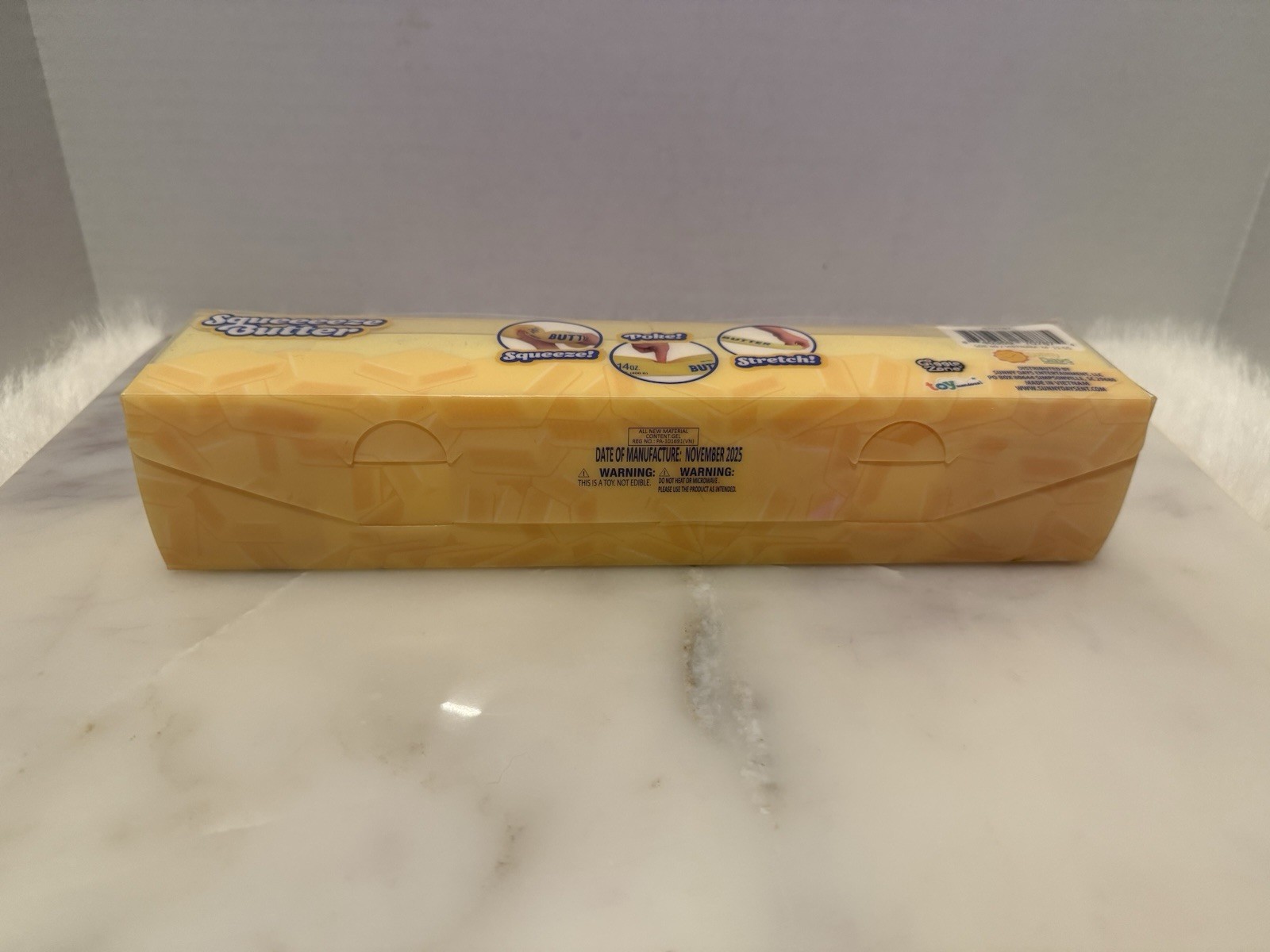 Sunny Days Toymendous Squeeeeze Jumbo Butter Viral Sensory Fidget Toy Squishy