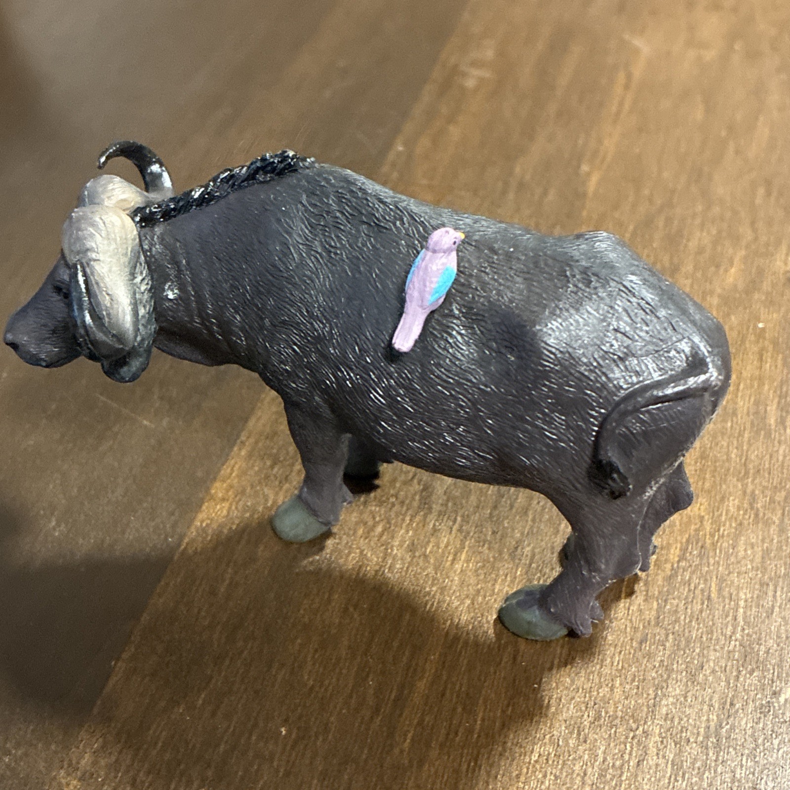 African Water Buffalo Bird Wildlife Animal Figure Toy Figurine Battat Terra