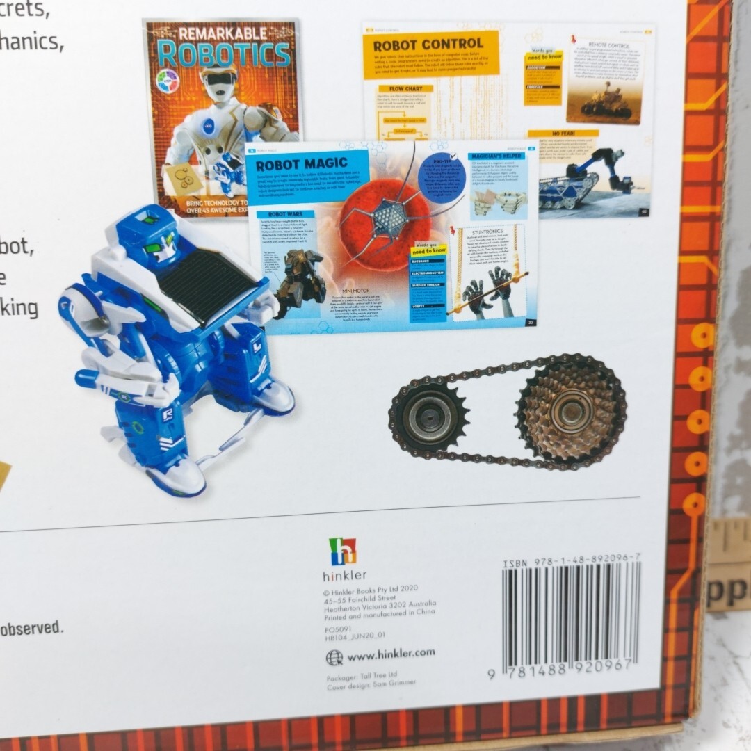 Remarkable Robotics by STEM technology book & science kit Science Technology OB