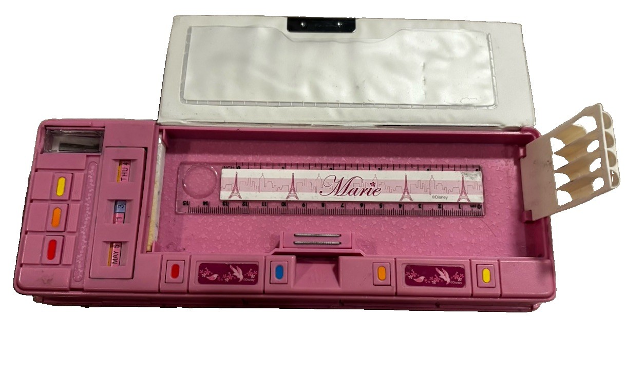 Aristocrats Marie Automatic Pencil Box/Marie the Cat/Secret Compartments/Art Box