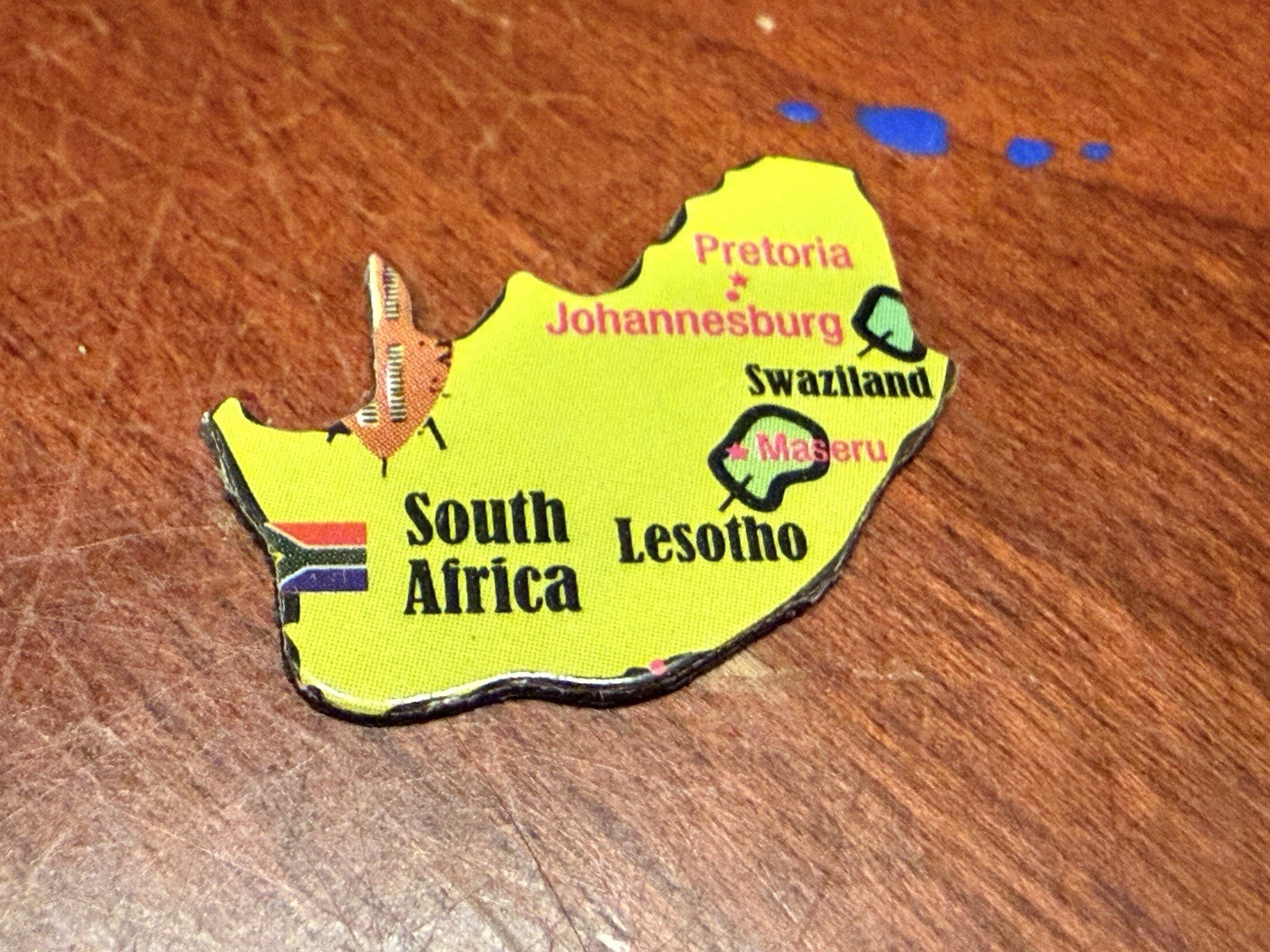 Ata-Boy Magnetic World Map Play-n-Learn South Africa