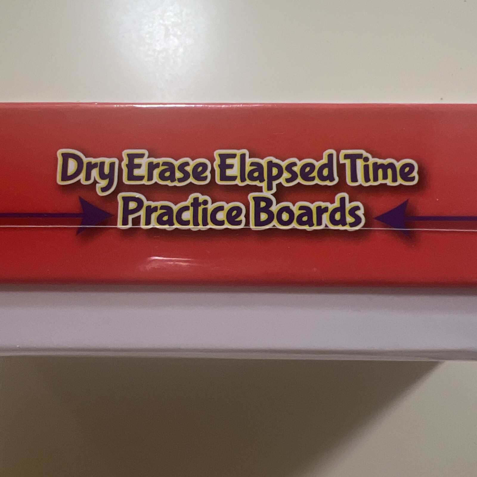 Really Good Stuff Dry Erase Elapsed Time Practice Boards Math