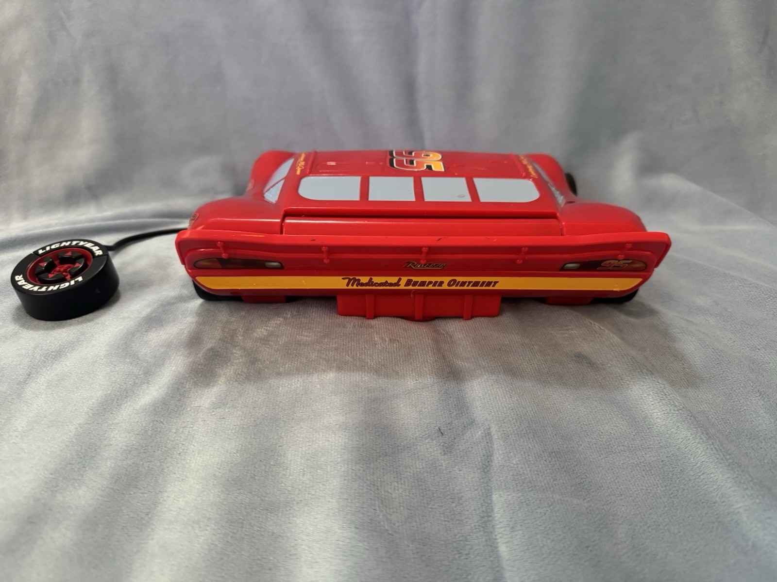 Disney Pixar Cars 2 Lightning McQueen VTech Learning Laptop W/ Mouse Works