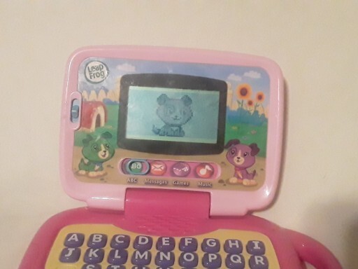 LeapFrog My Own Leaptop Pink 4 Learning Modes 26 Critter Animations (19167)