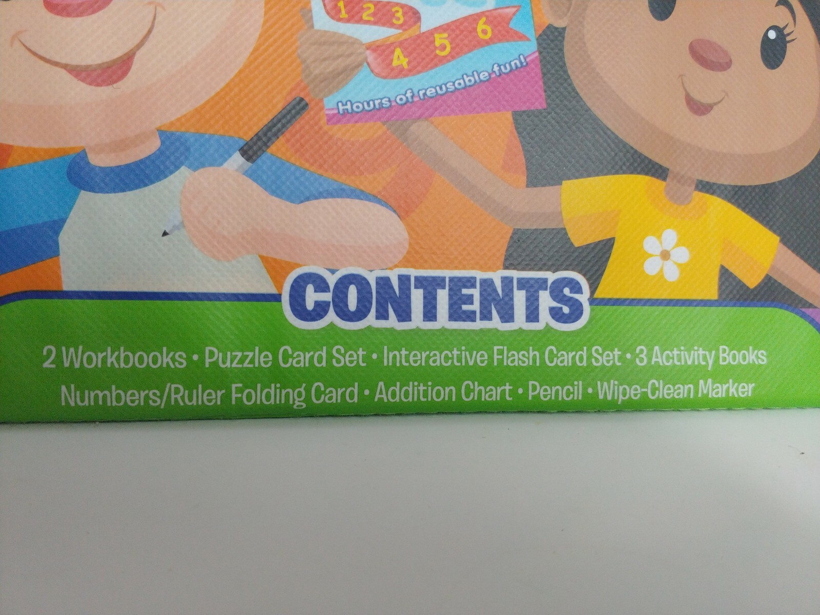School Zone Get Ready Math Fun Playset Learning Pack Ages 5-7 -NEW