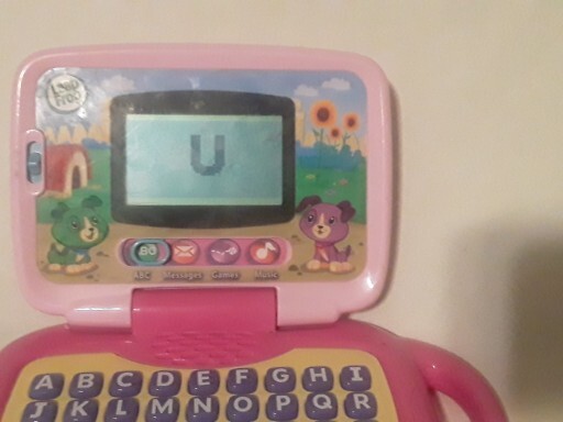 LeapFrog My Own Leaptop Pink 4 Learning Modes 26 Critter Animations (19167)