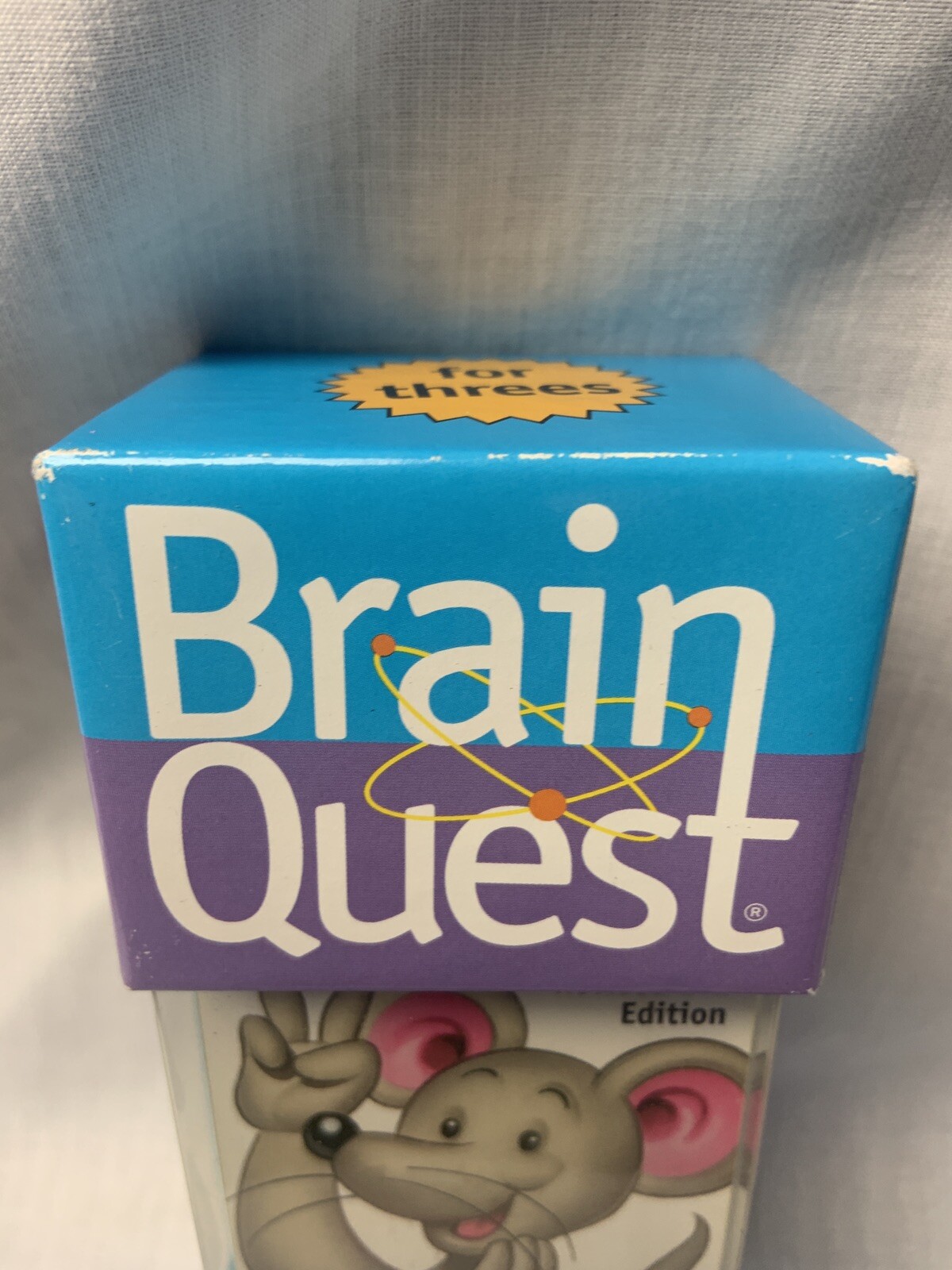 Brain Quest For Threes-Revised 3rd Edition-Ages 3-4