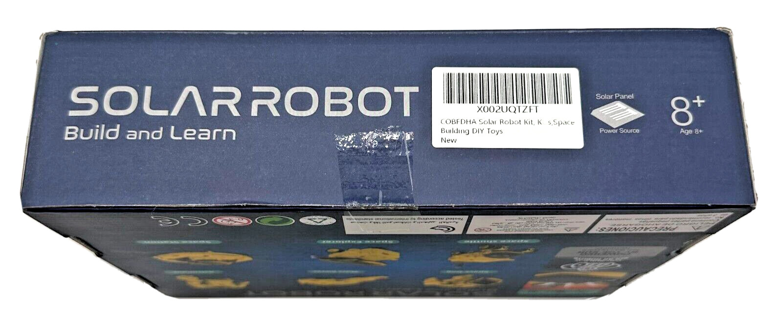 STEM Build and Learn Solar Robot Space Shuttle Astronaut 6-In-1 Robot Model Kit