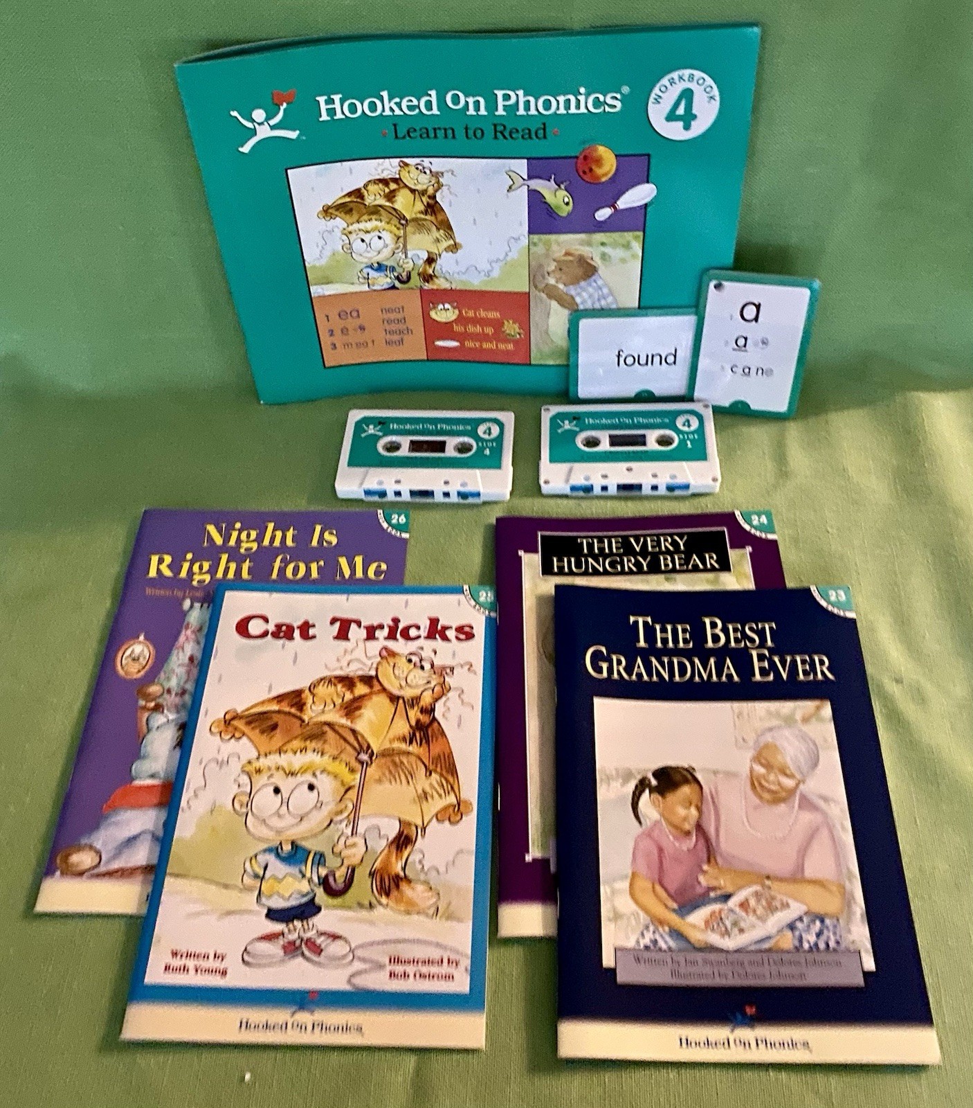 Hooked On Phonics – Learn To Read Level 4 – Books and Cassettes NEW!