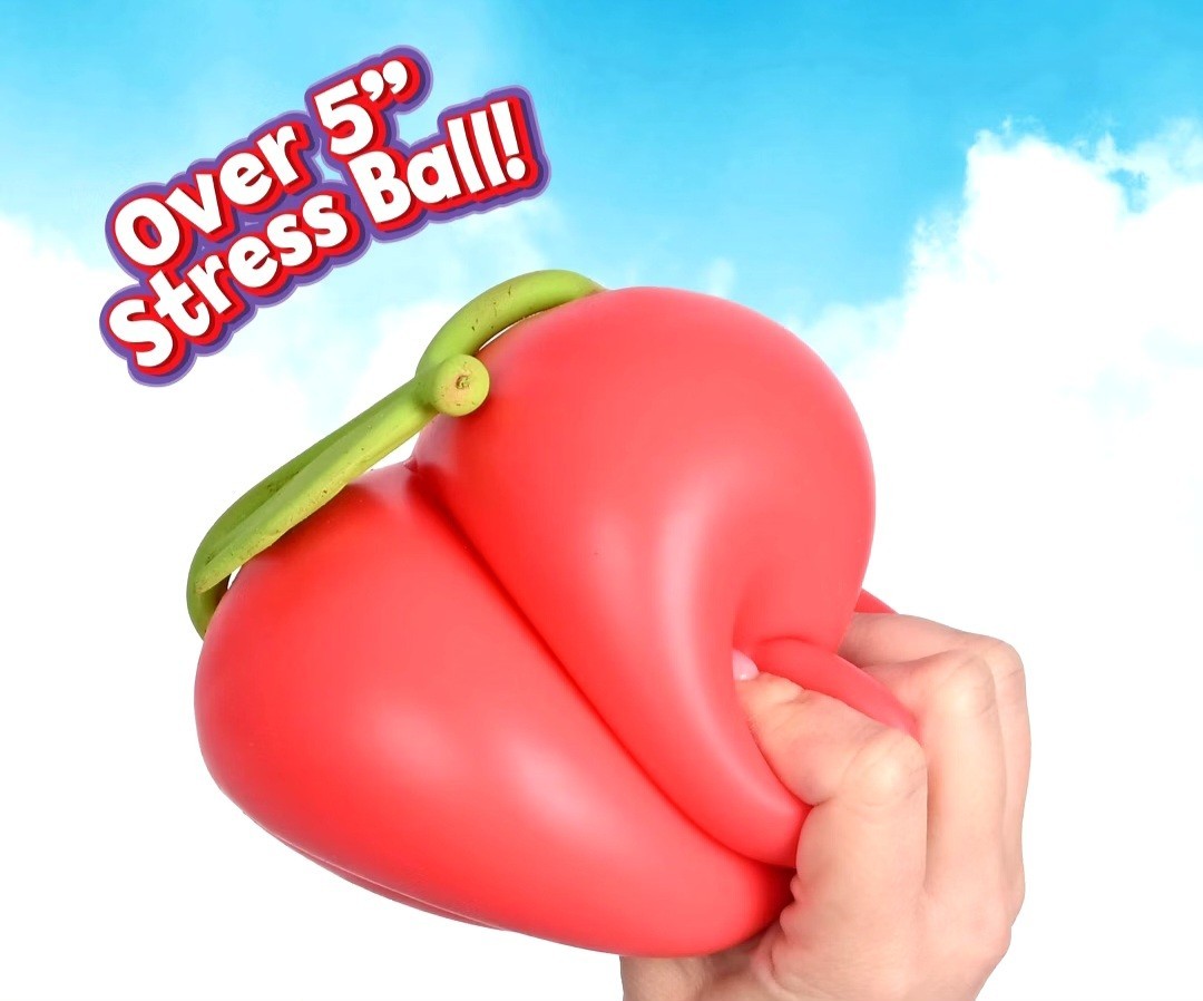 NEW Squishy Sunny Days Toymendous Cherries 5.5 Inch Squeezy Cherry Rare Viral 🍒