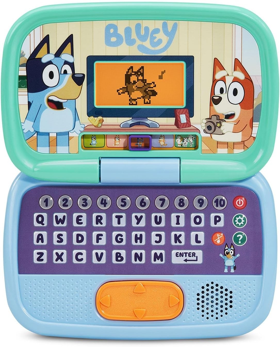 Bluey Game Time Laptop Kids Educational Toy Games for Ages 3 plus