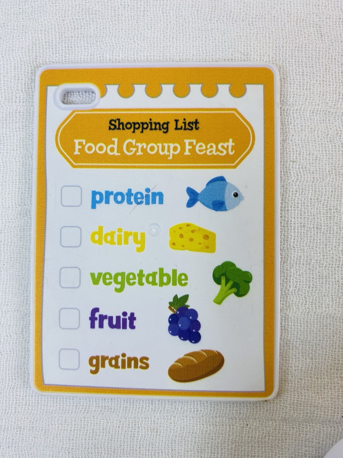 Leapfrog Count Along Basket and Scanner with Food Pieces and Shopping Lists