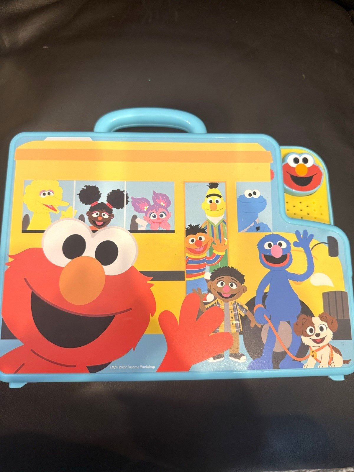 Sesame Workshop Sesame Street ABC Alphabet Letters Carry Case Blue/Yellow