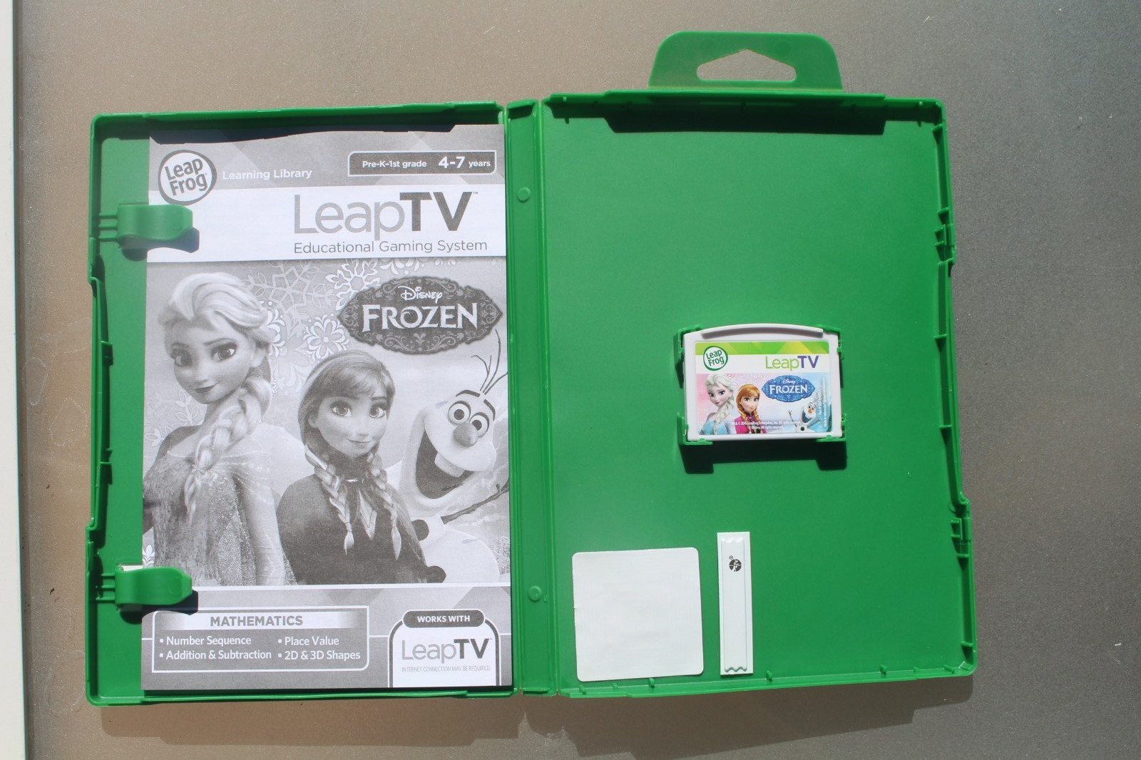 Leap Frog Educational Game Disney Frozen Mathematics 4-7 Years Old Leap TV