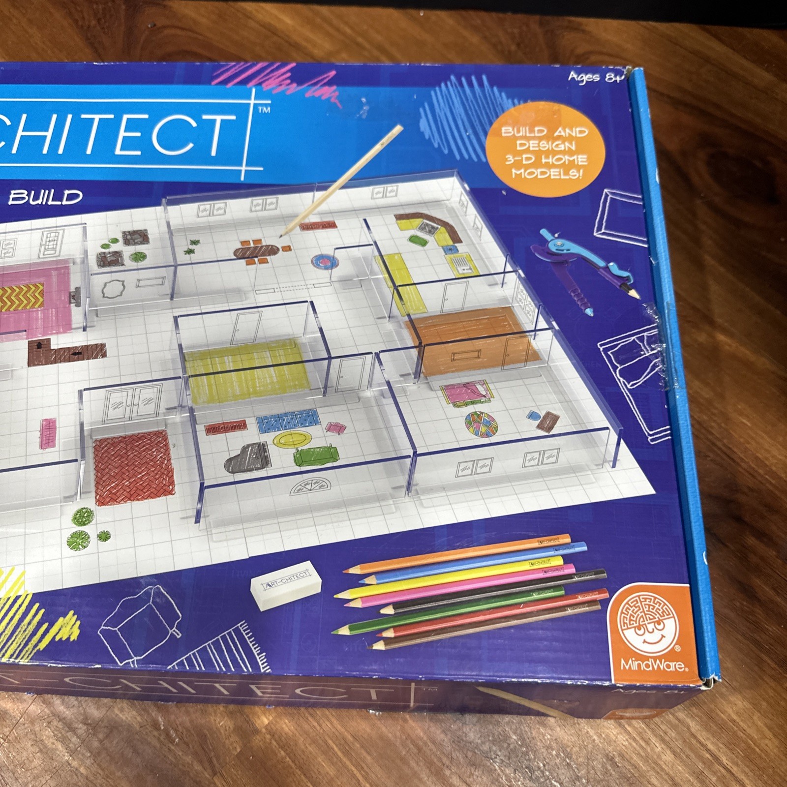 MINDWARE ART CHITECT ARCHITECT HOME BUILD DESIGN Kit Complete- Pls Read- i5