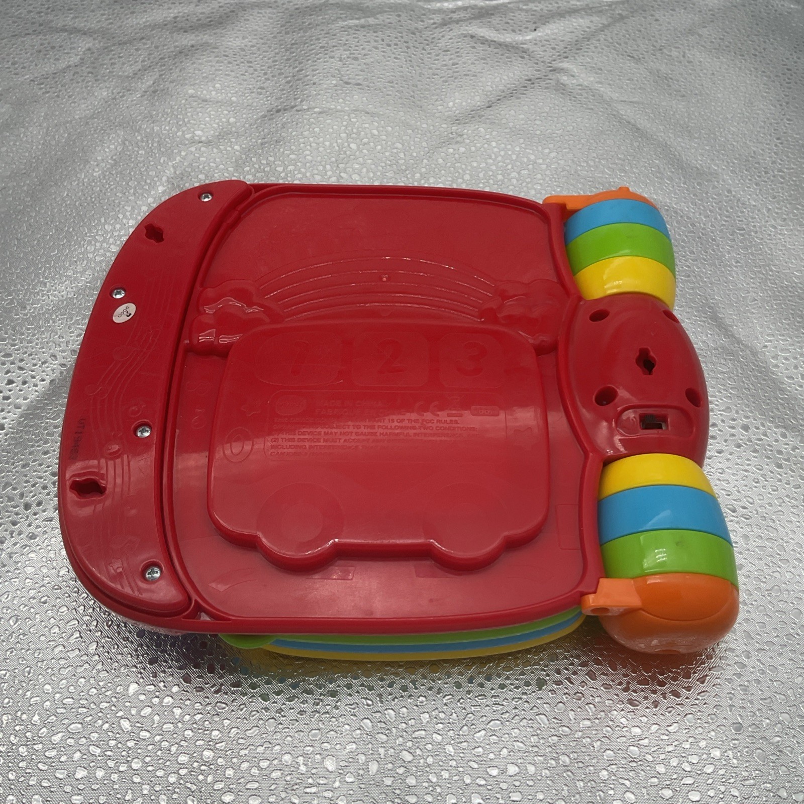 VTech Musical Rhymes Book | Red Interactive Nursery Rhyme Toy | Lights & Sounds