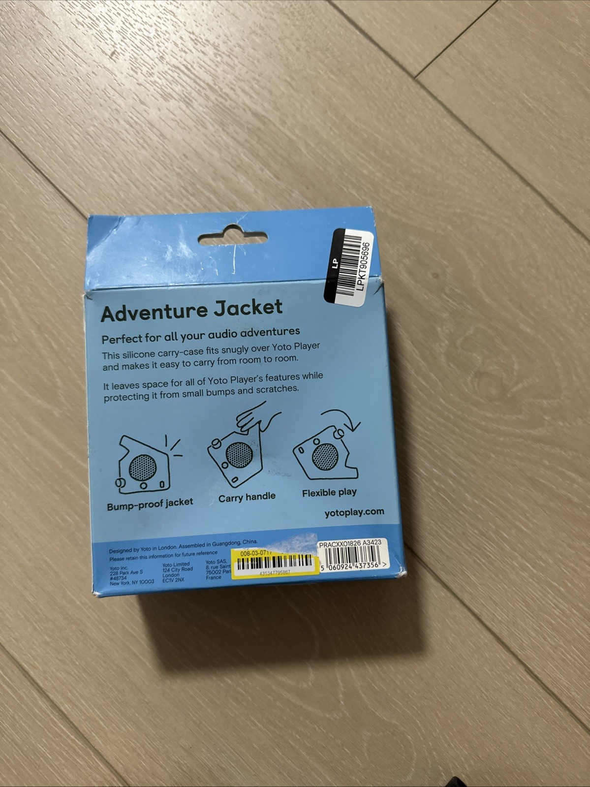Yoto Player 3rd Generation Adventure Jacket – Blue Bird