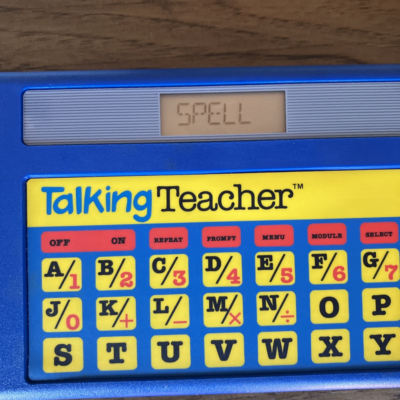 Vintage Coleco Talking Teacher Educational Toy Play & Learn Model 8100 WORKS