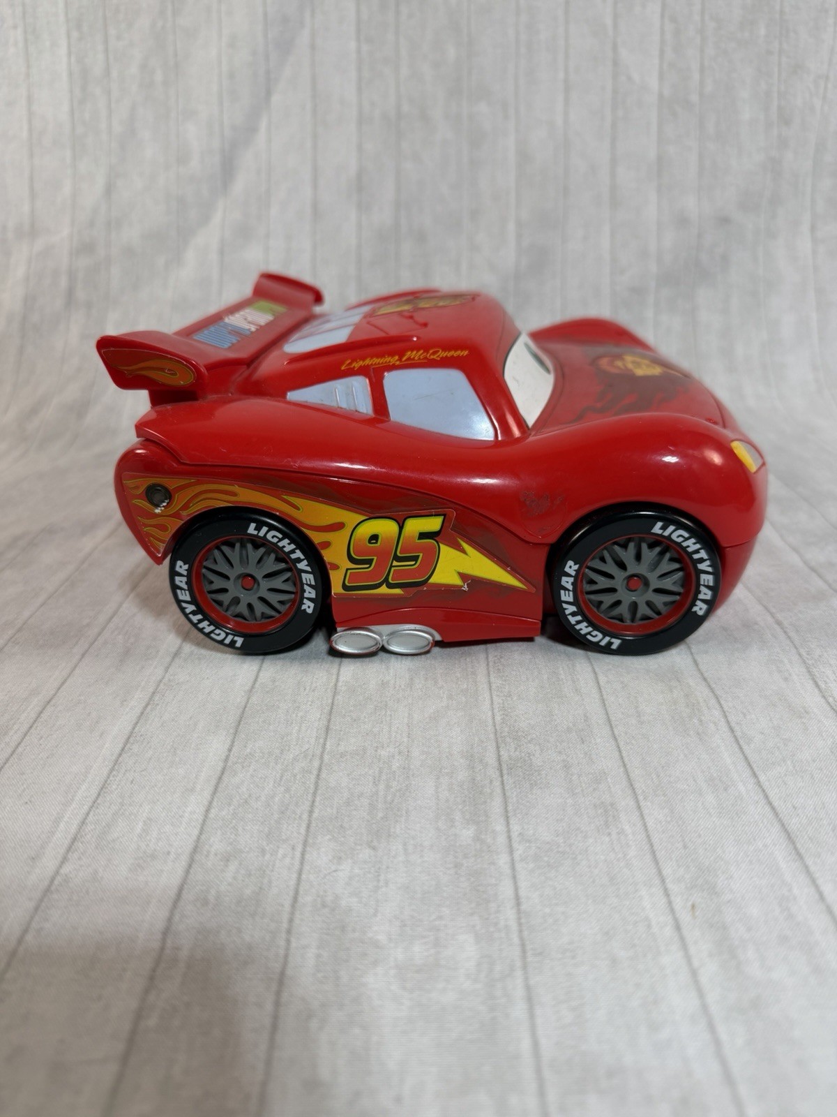 Disney Pixar Cars Lightning McQueen V-Tech Learning Laptop Tested Working *VIDEO