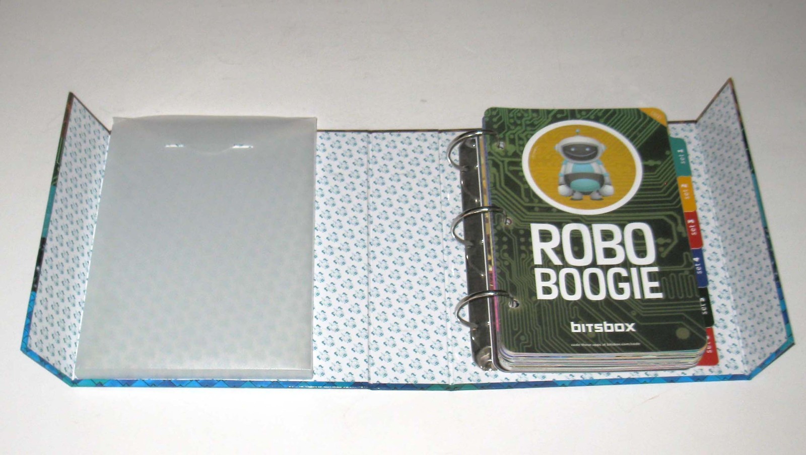 Lot of 2 Bitsbox Apper Keeper Binder Volume 1 & 2 Binders with Pages Stickers +