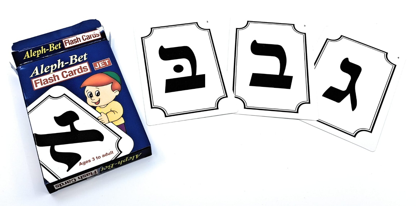 Aleph Bet Hebrew Flashcards for Learning Hebrew Letters & Alef Beit Alphabets