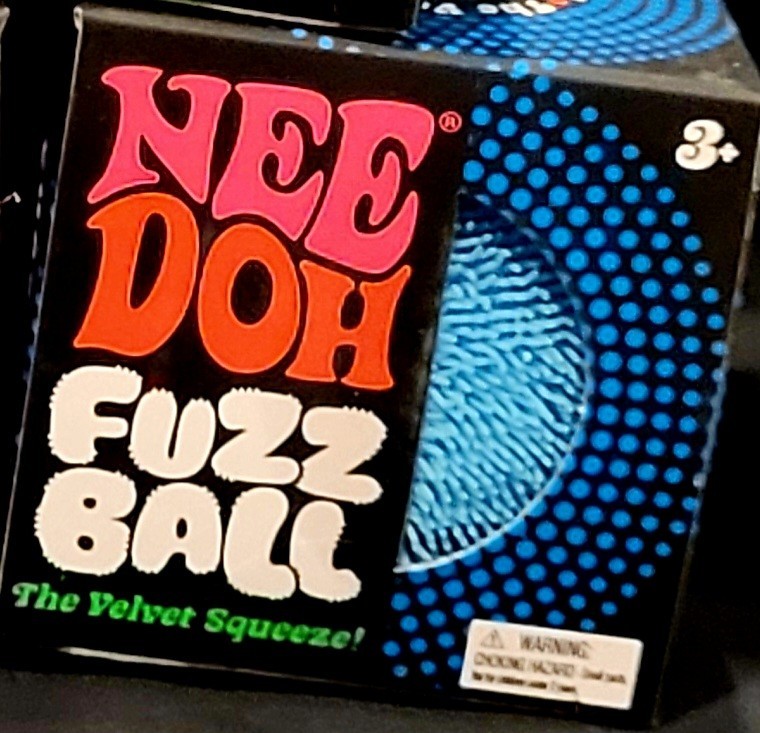 NEE-DOH FUZZ BALL The Velvet Squeeze, All 5 Colors Available 💚🧡💙$15 EACH