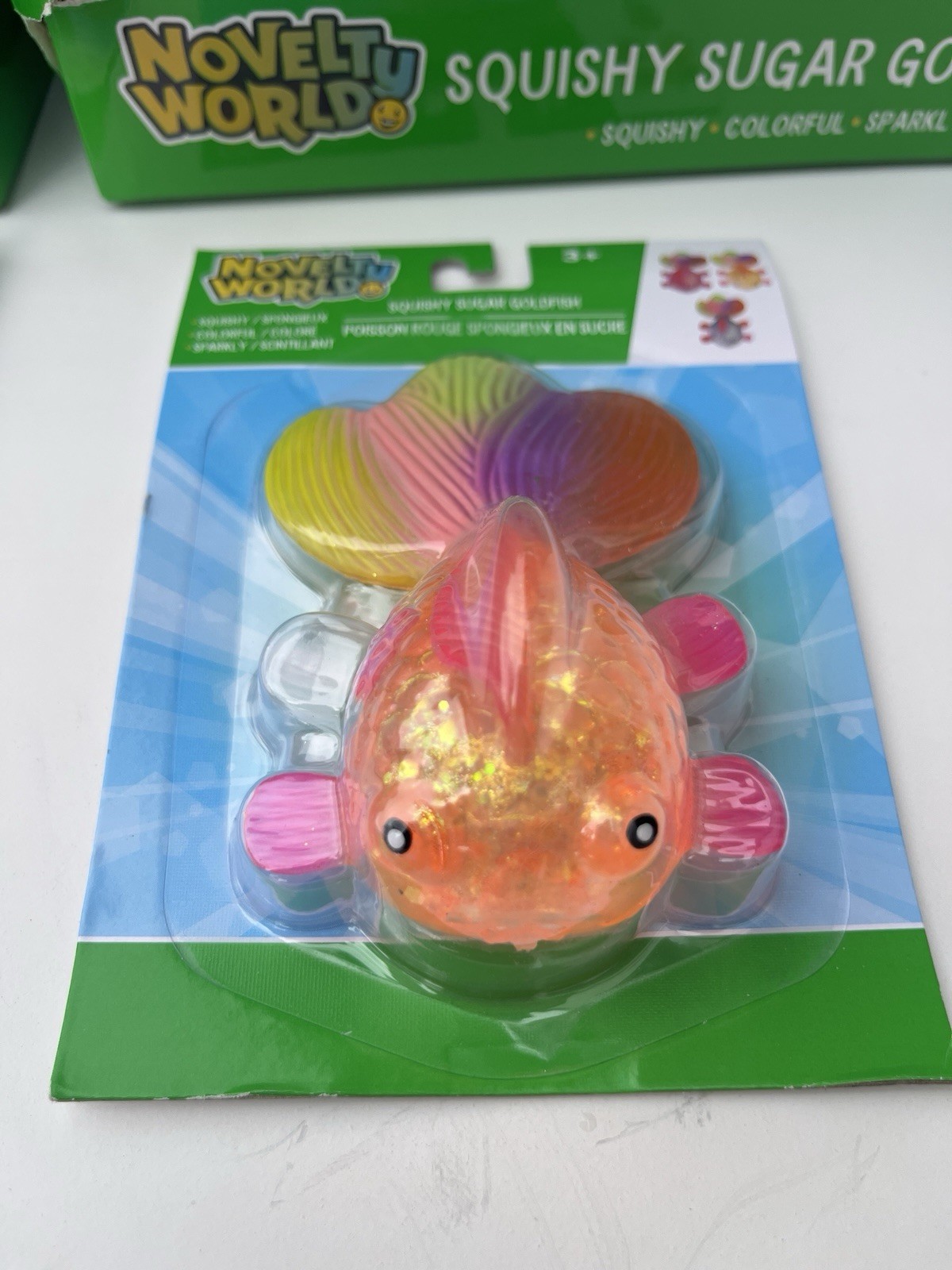 ORANGE Squishy sugar goldfish! Viral squish by Novelty World. 🔥🔥Like Needoh