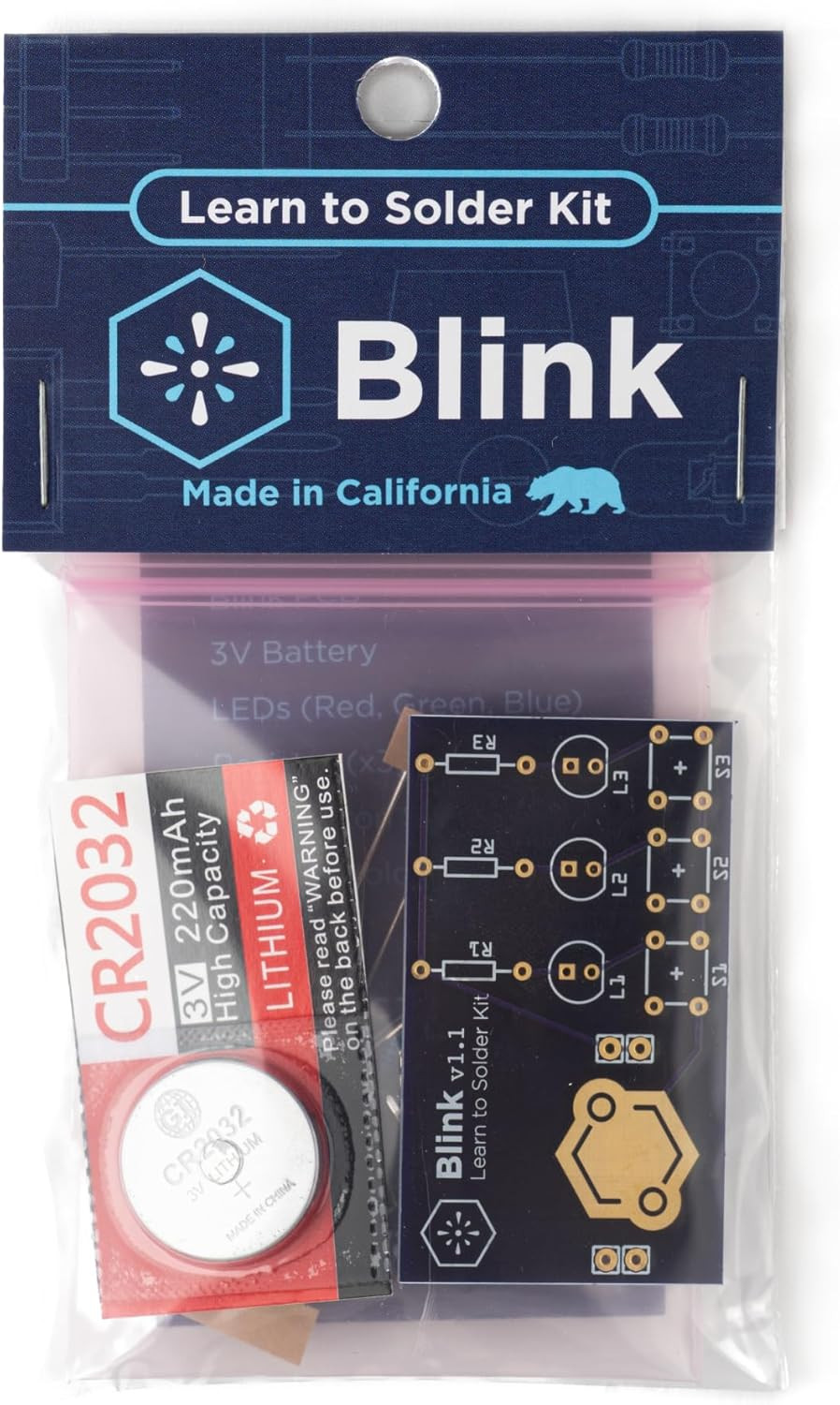 Blink LED Soldering Kit | DIY Electronics Projects for Beginners | Practice f…