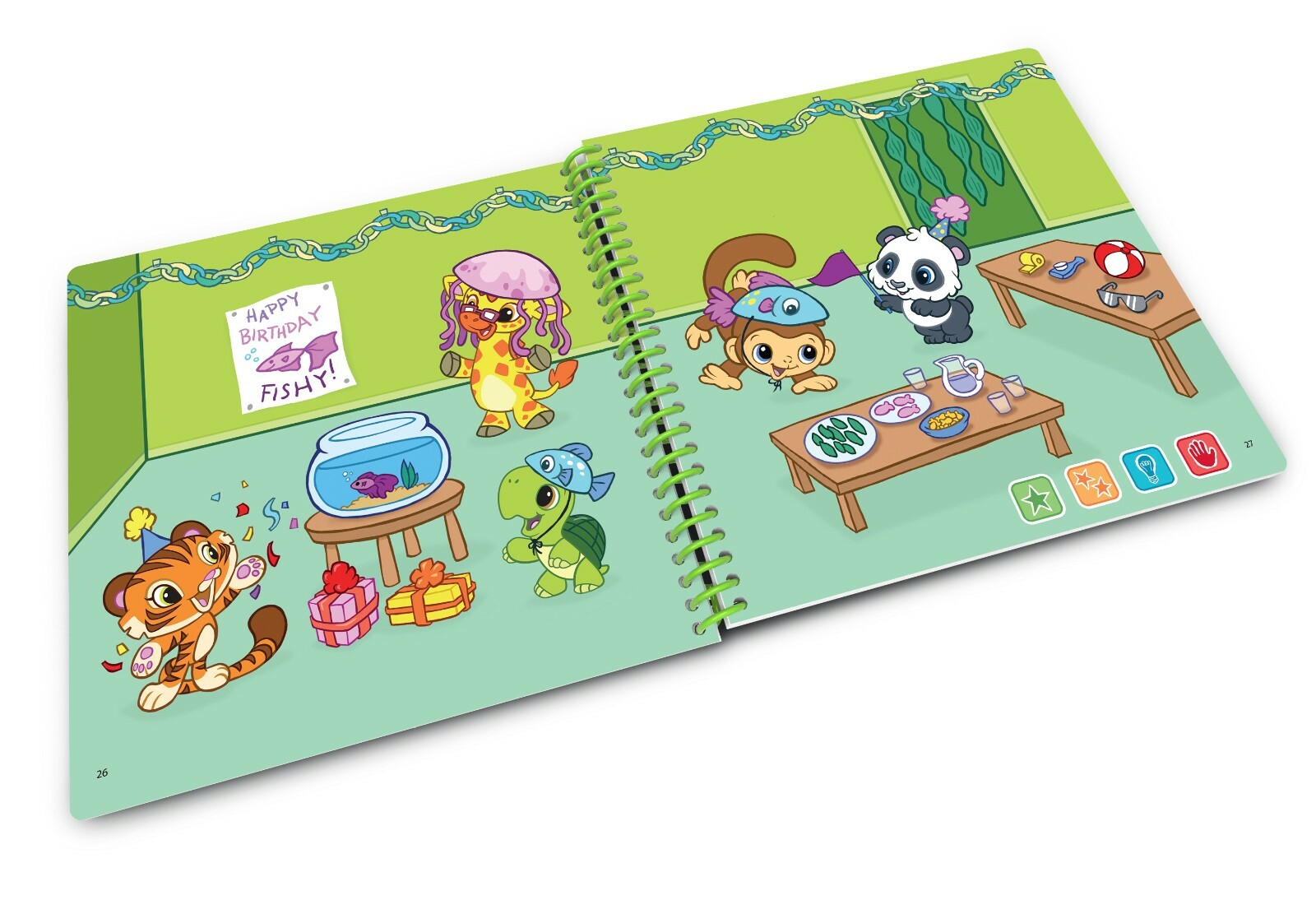 LeapFrog LeapStart Preschool Activity Book Daily Routines and Health & Wellness