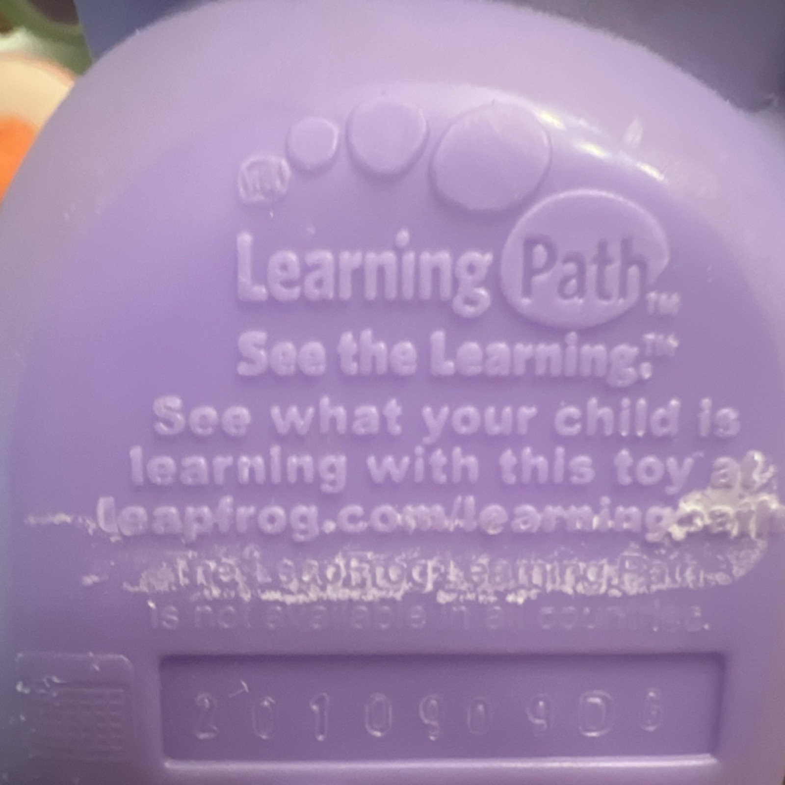 LeapFrog Purple Dinosaur Electronic Learning Toy for Ages 1-4, MPN 210909