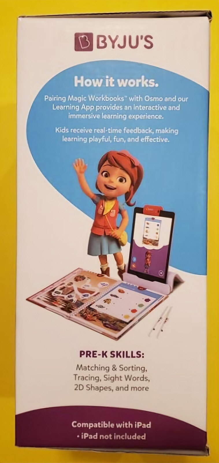 BYJU’S Learning Disney PRE-K Grade Introductory Edition, STEM Learning Toys New