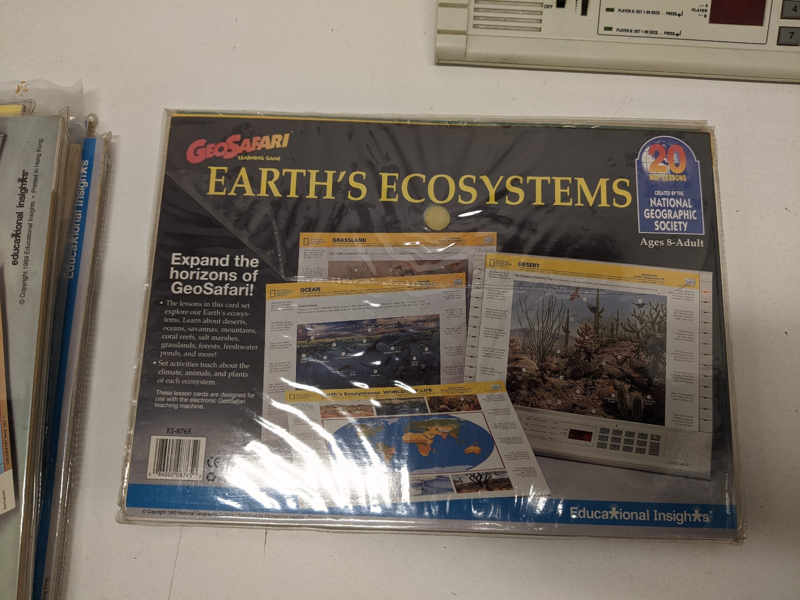 Large Lot of GeoSafari & MathSafari Learning Game plus Modules – Tested/Working