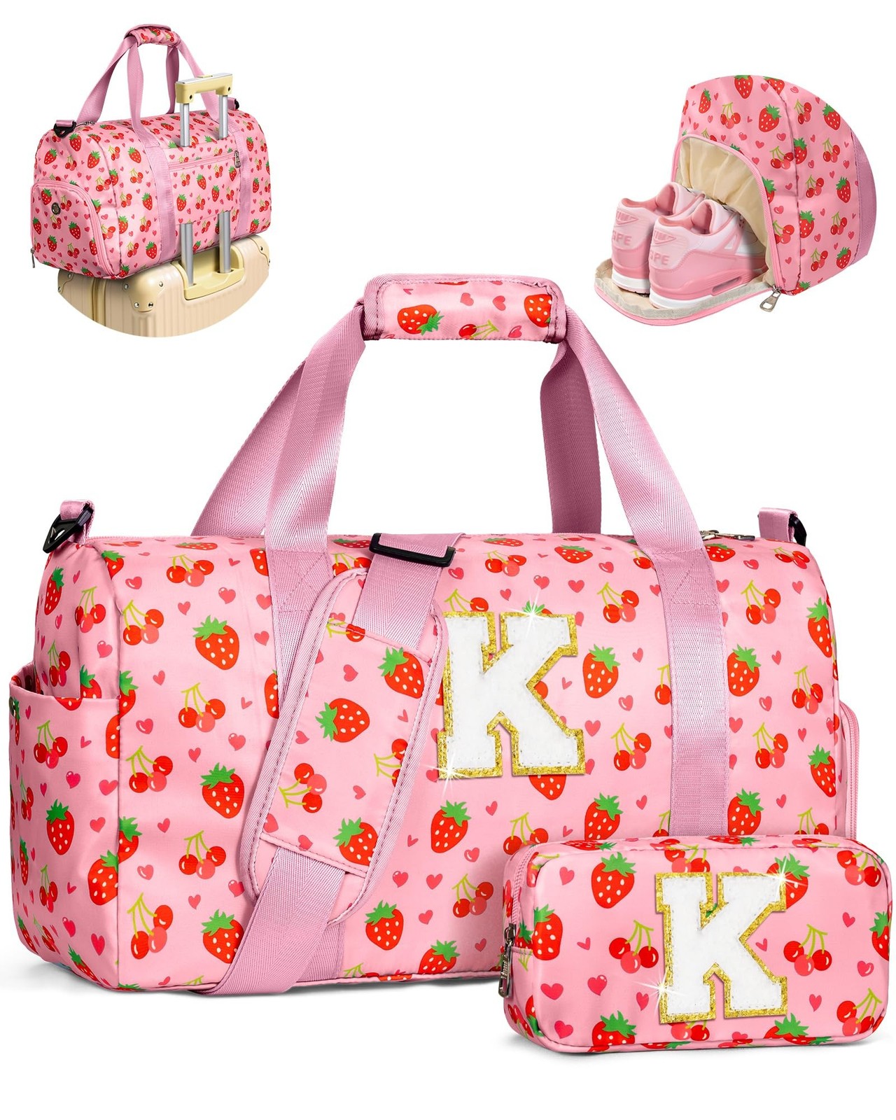 Elilier Dance Bag – Gifts for 3 4 5 6 7 8 9 10 11 12 Year Old Girl, Birthday …