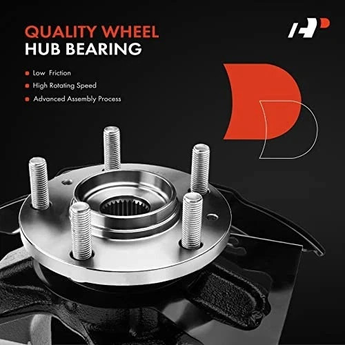 Front Left Steering Knuckle & Wheel Bearing Hub Front Left Driver Side