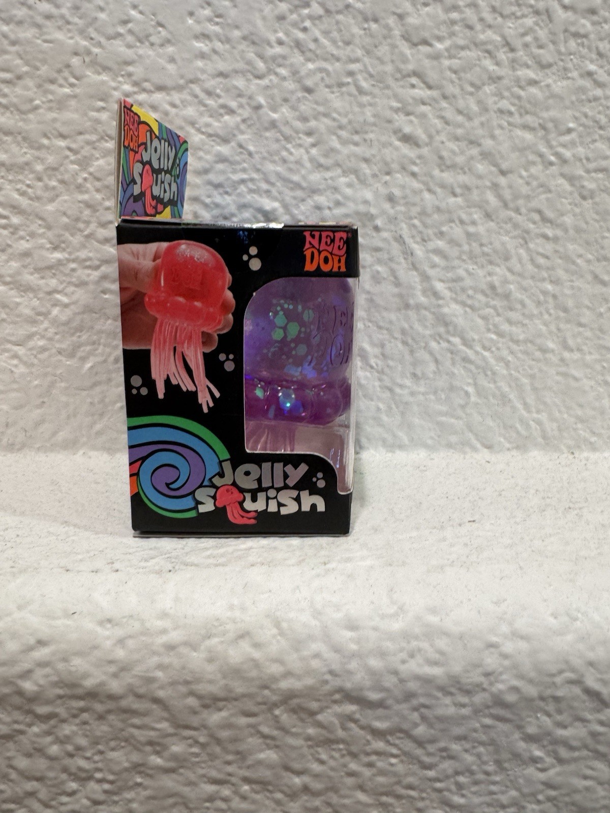 NeeDoh – PURPLE Jelly Squish Sparkle Jelly Squish (100% AUTHENTIC)