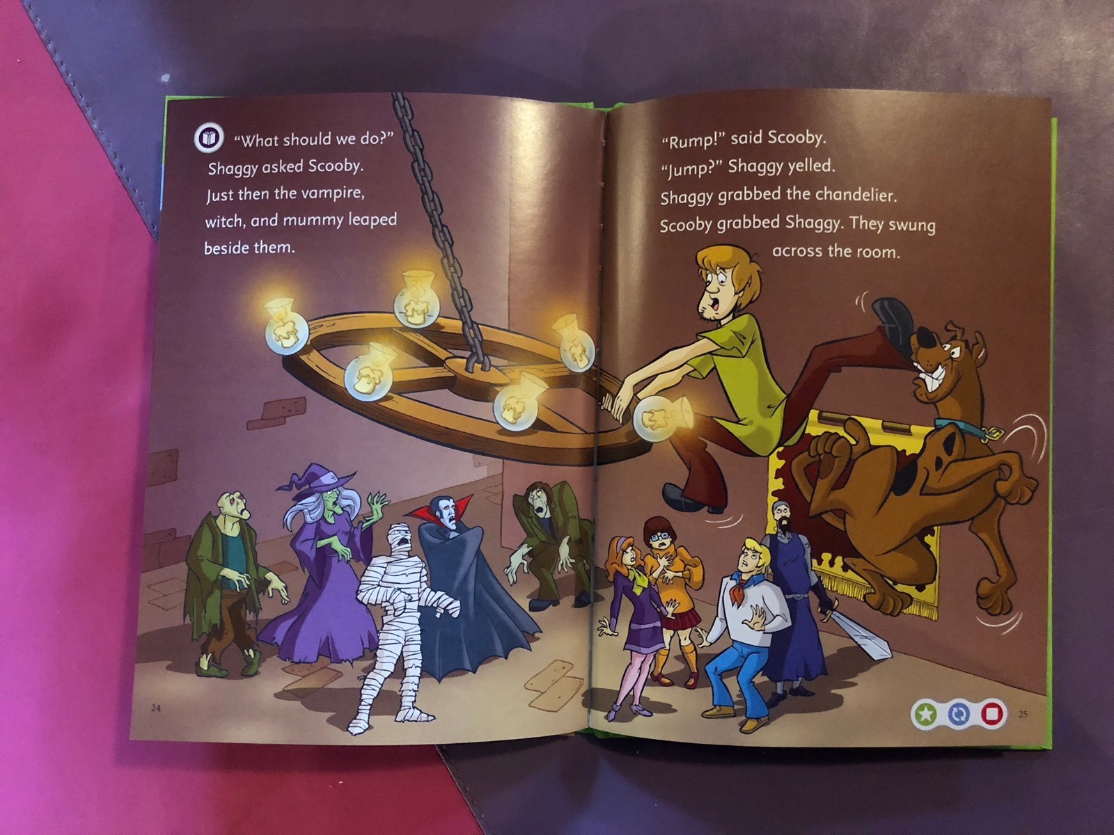 LeapFrog Tag Pen LeapReader book — SCOOBY DOO: SHINY SPOOKY KNIGHTS