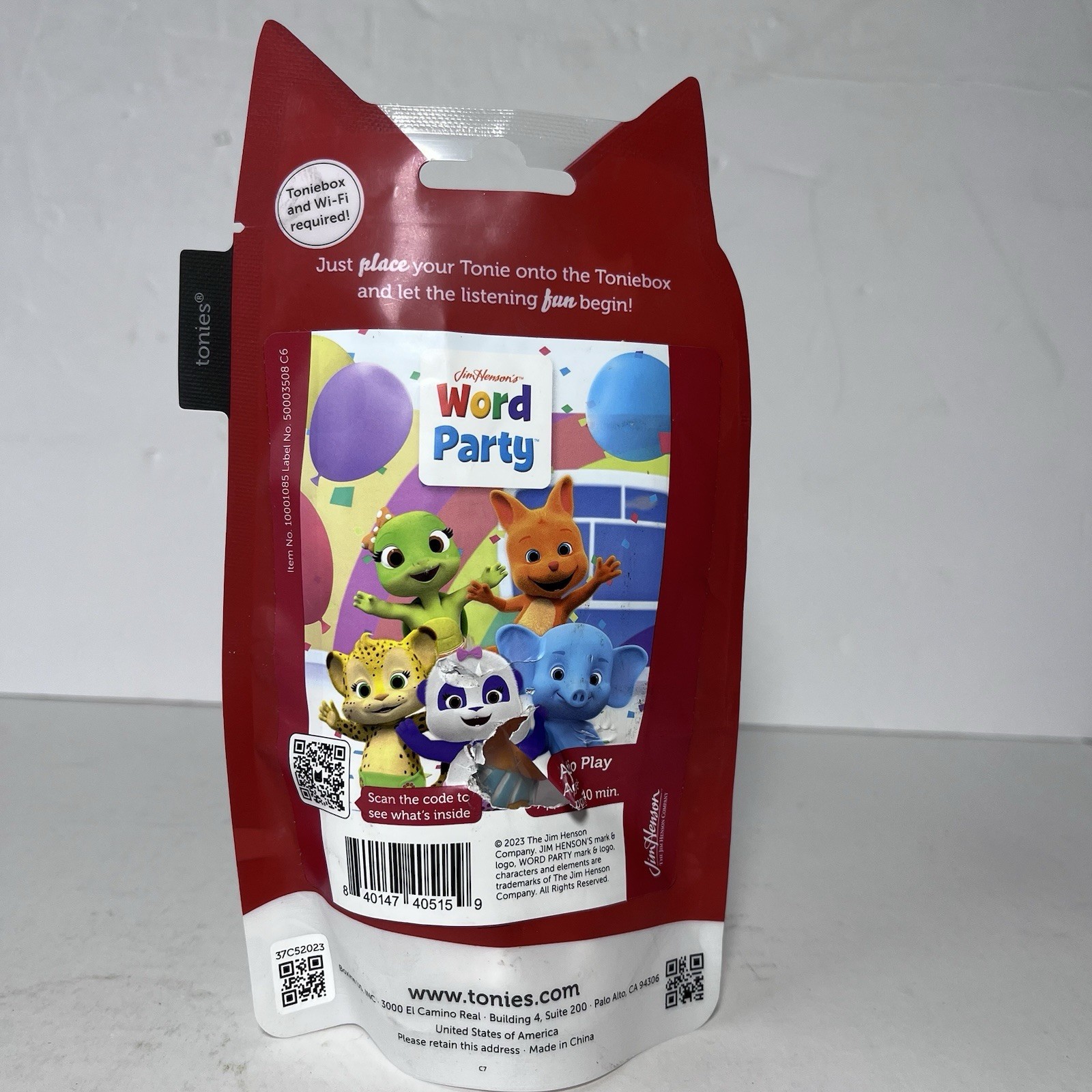 Tonies Word Party Tonie Figurine: Language Skills & Creativity Storybook