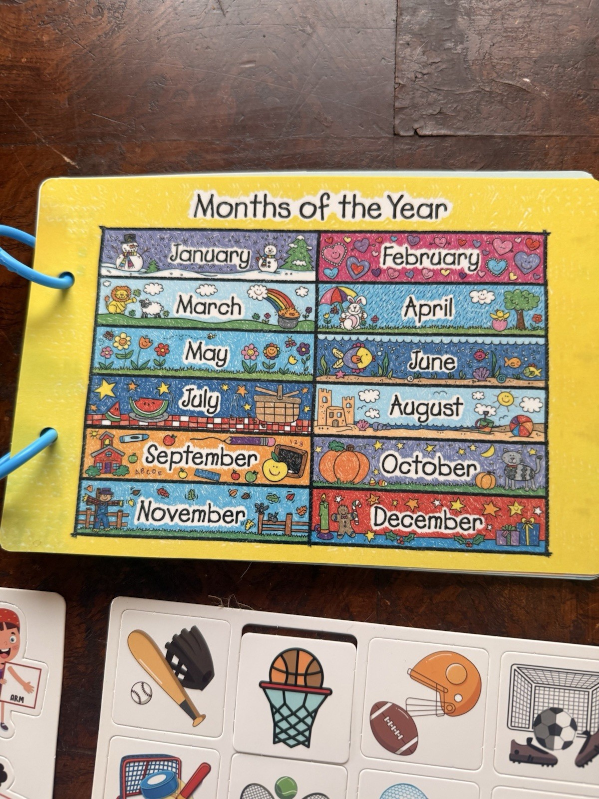 Montessori Preschool Learning Board Set