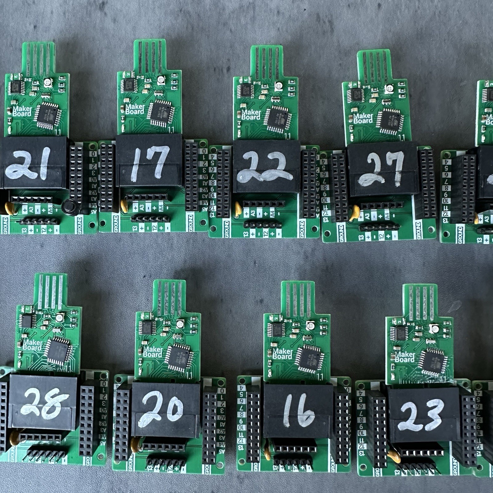 Lot of 16 Let’s Start Coding Maker Boards w/ Mini Carrier v2.0