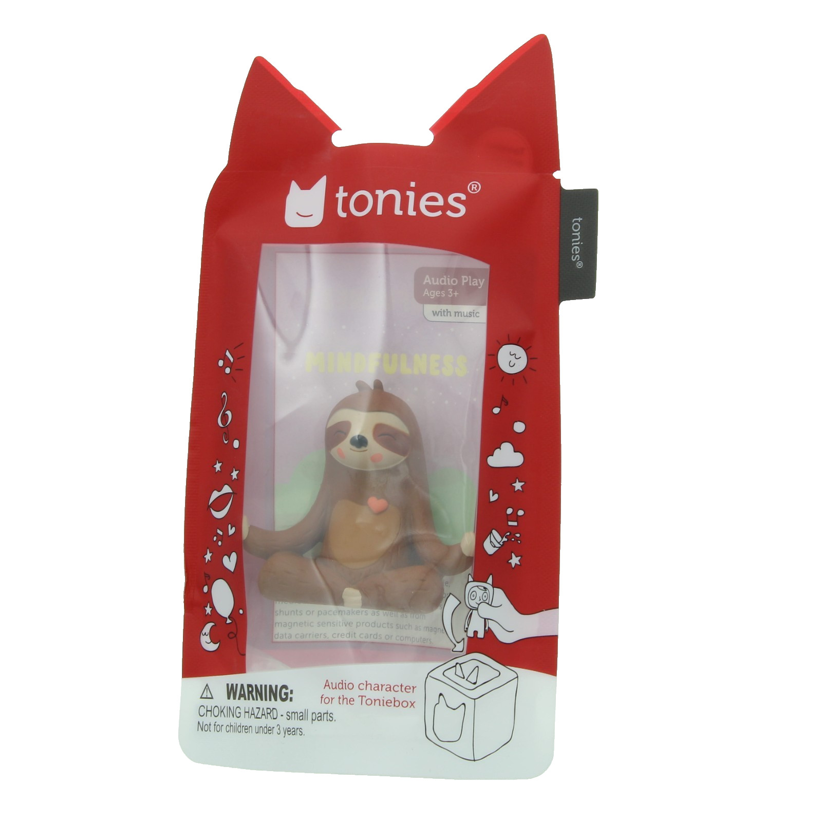 Tonies Mo The Sloth Meditation Audio Toy Figurine Mindfulness, 45 Min