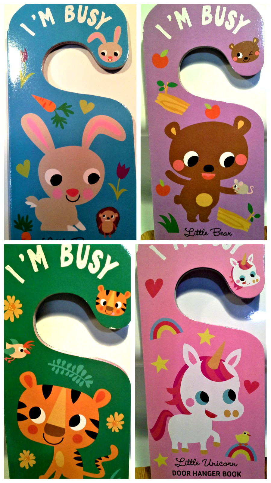 I’m Busy, I’m Sleeping Little Door Hangar Books Toddler Pre-K – 4 Varieties NEW!