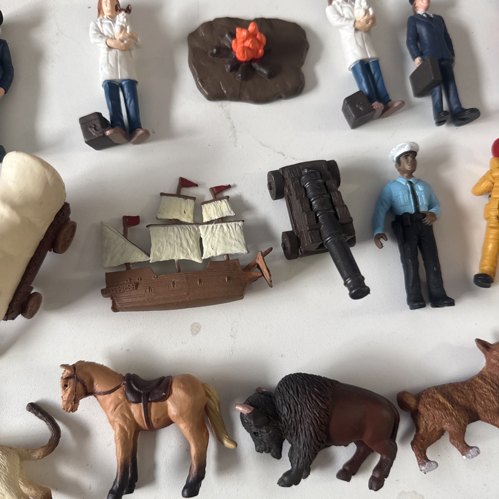 Lot Of 75 Individual Safari Ltd Good Luck Minis (Mini Animals, People)
