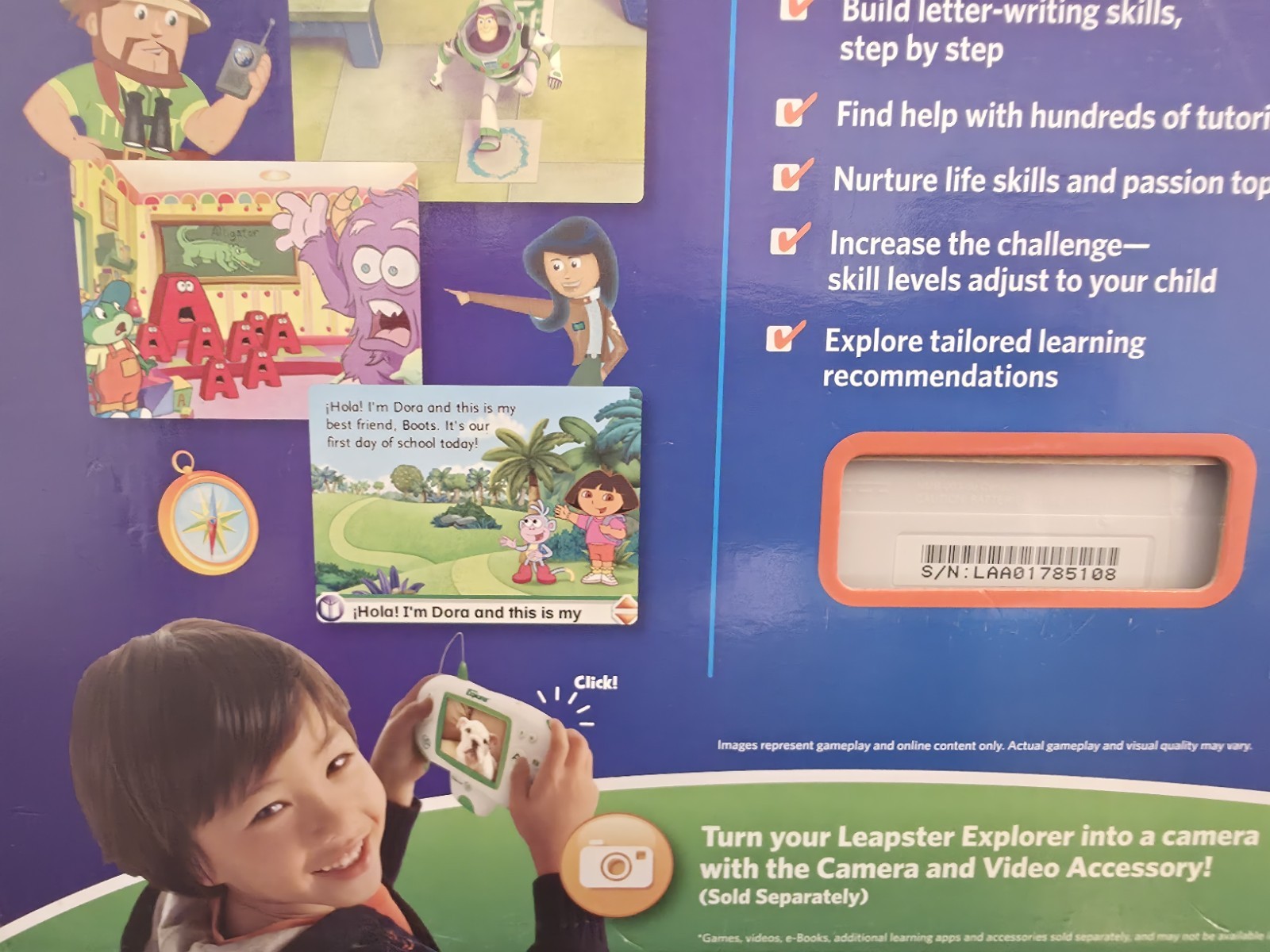 RARE 2011 LeapFrog Leapster Explorer Handheld Retro Game – TOTY Winner – NEW!!!