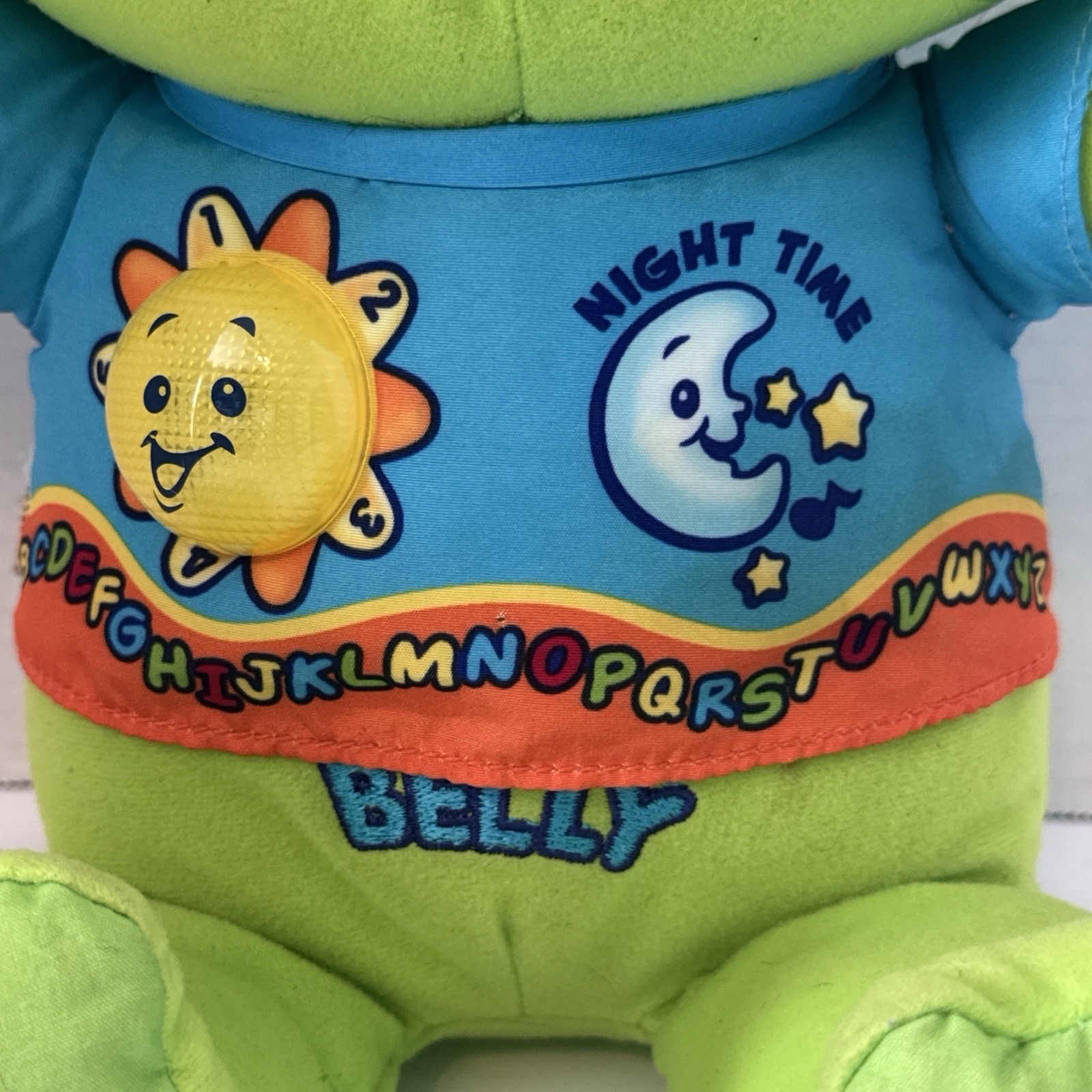 LeapFrog Learning 14” Baby Tad Educational Interactive Toy w/Lights Plush 2007